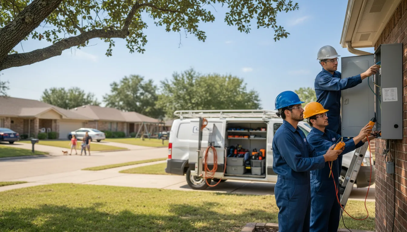 Certified electrician providing emergency electrical services in Great Lakes, IL